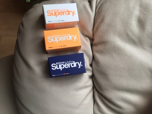Superdry steel orange and - steel,orange, blue