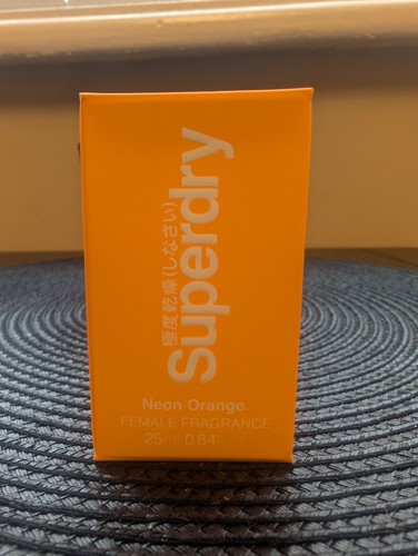 Superdry neon orange cologne - orange,