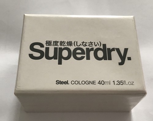 Superdry steel cologne ml - 40,